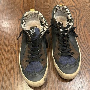 Women’s Black Mid Rise Golden Goose